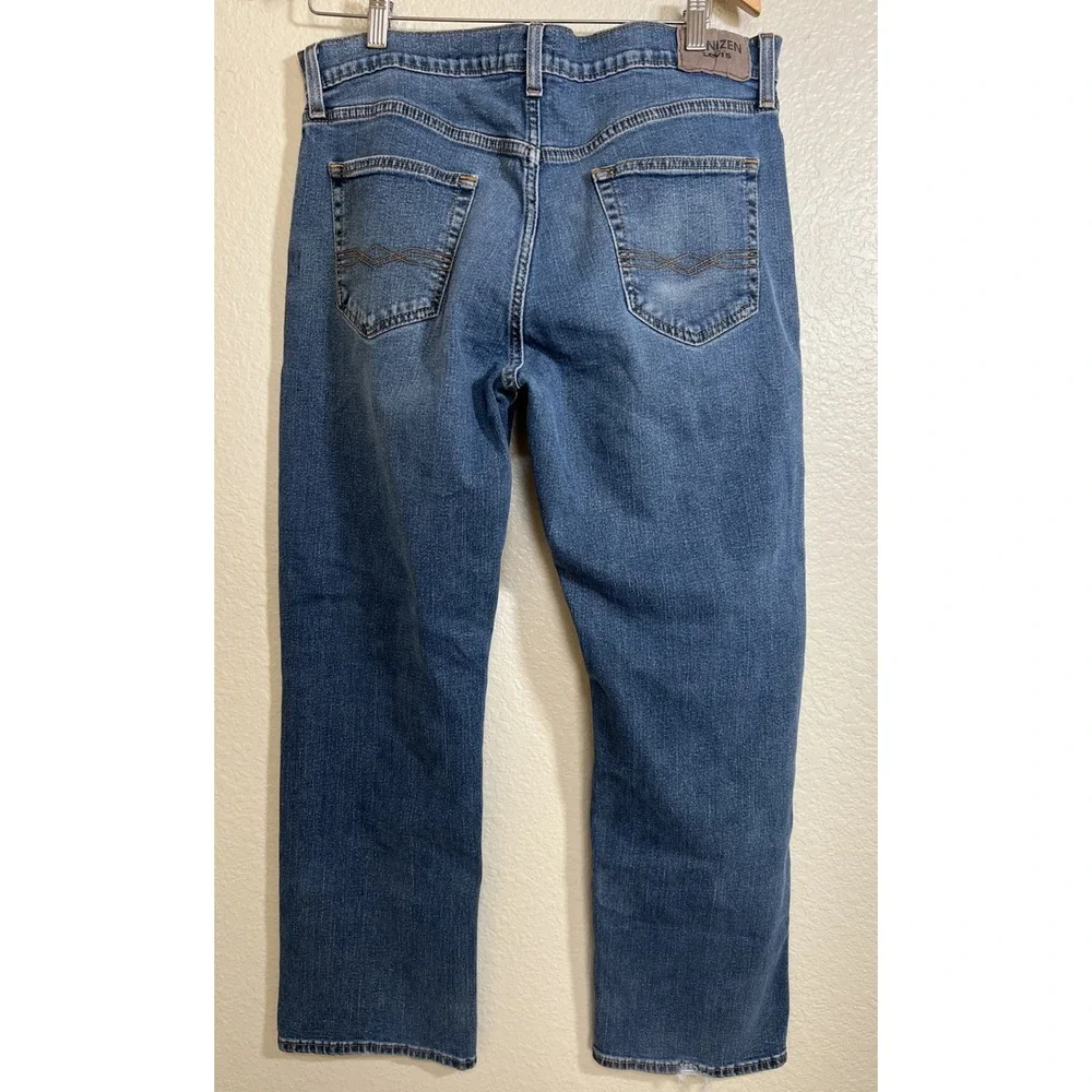 Levi's 285 Denizen Men Blue Denim Relaxed Fit Medium Wash Jean Size 34x 30